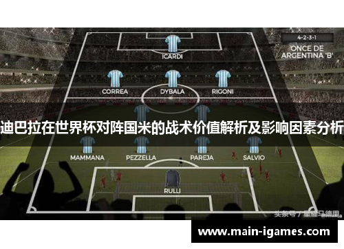 迪巴拉在世界杯对阵国米的战术价值解析及影响因素分析 迪巴拉在世界杯对阵国米的战术价值解析及影响因素分析